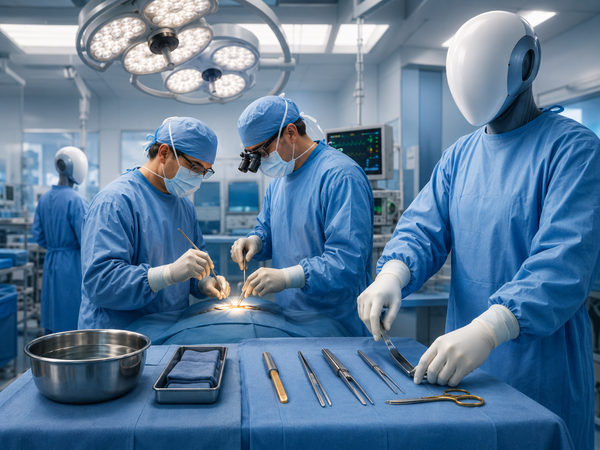 Researchers Propose Staged Framework for Humanoids in the Operating Room