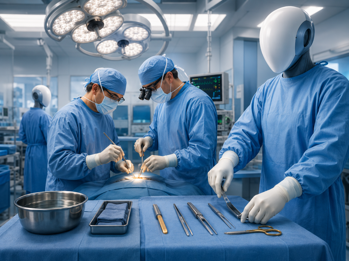 Researchers Propose Staged Framework for Humanoids in the Operating Room