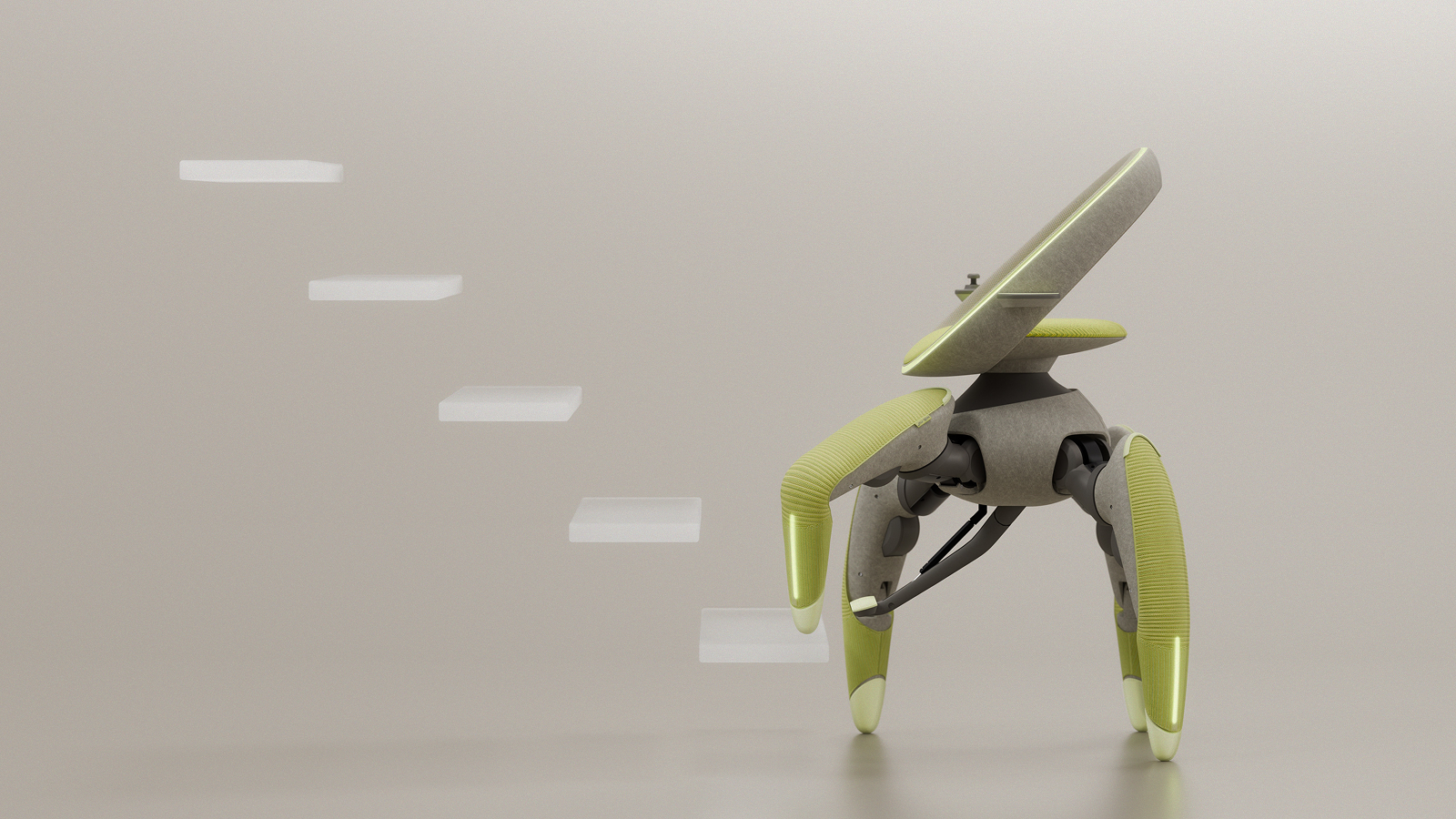 Toyota Debuts Legged Mobility Chair Concept