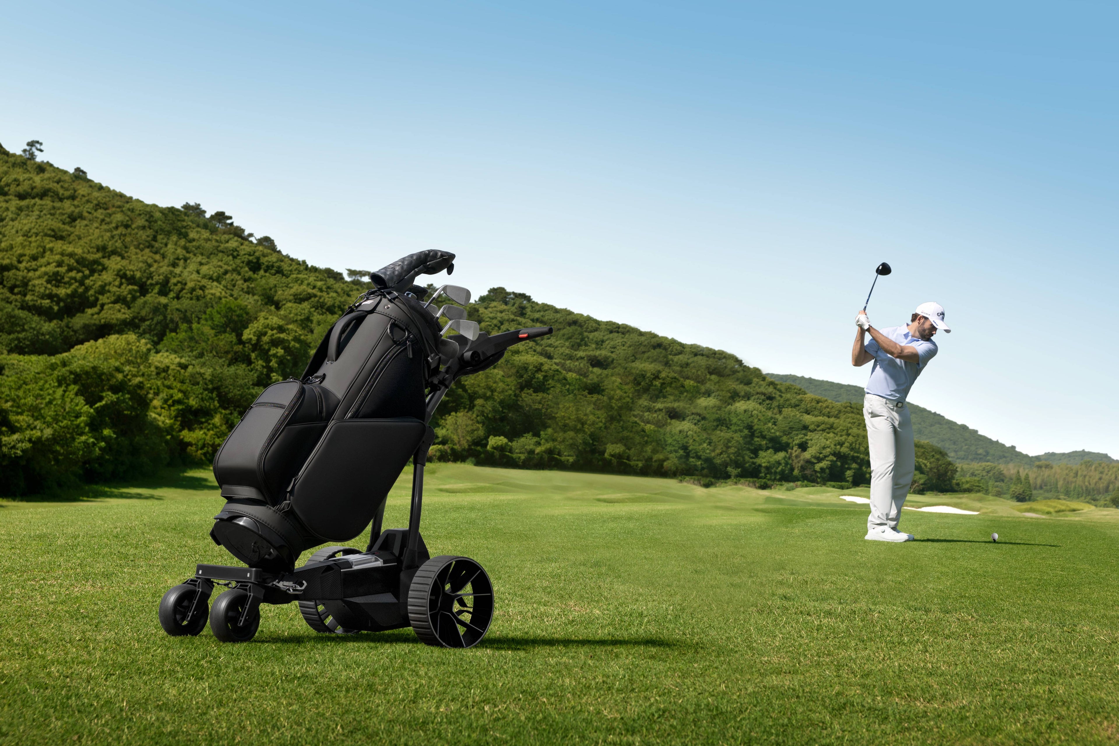 Birdie 3X - Smart Electric Golf Push Cart